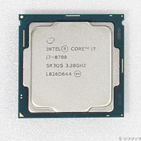 Core i7 8700 〔3.2GHz／LGA 1151〕
