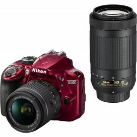 【中古】ニコン Nikon D3400 ダブルズームキット レッド レッド D3400WZRD カメラ 中古 人気 おすすめ 高画質