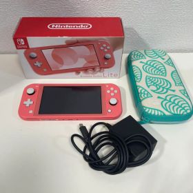 Nintendo Switch Lite 本体 コーラル ケース付き