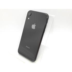 【中古】Apple au 【SIMロック解除済み】 iPhone XR 64GB ブラック MT002J/A【高崎モントレー】保証期間１ヶ月【ランクC】