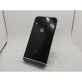 【中古】Apple docomo 【SIMロック解除済み】 iPhone XR 64GB ブラック MT002J/A【川崎駅前】保証期間１ヶ月【ランクC】