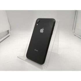 【中古】Apple docomo 【SIMロック解除済み】 iPhone XR 64GB ブラック MT002J/A【なんば】保証期間１ヶ月【ランクC】