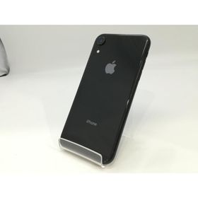 【中古】Apple au 【SIMロック解除済み】 iPhone XR 64GB ブラック MT002J/A【浜松駅前】保証期間１ヶ月【ランクB】