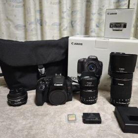 【新品同様品】 Canon EOS Kiss X10i ダブルズームキット他