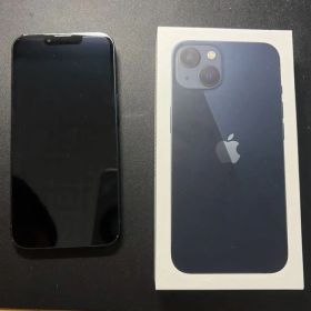 iPhone 13 128GB ミッドナイト SIMフリー 箱 バッテリー76%