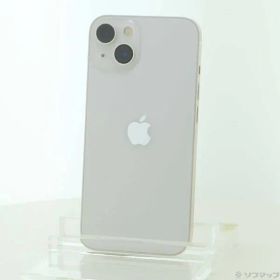 ソフマップ 〔中古品〕 iPhone13 128GB スターライト MLND3J／A SIMフリー【262】