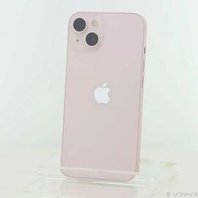 ソフマップ 〔中古品〕 iPhone13 128GB ピンク MLNE3J／A SIMフリー【198】