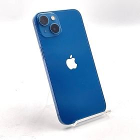 【全額返金保証】【最速発送】 iPhone 13 128GB ブルー docomo SIMフリー 白ロム 動作確認済 81%