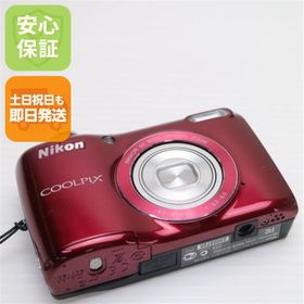 新品同様 COOLPIX L26 レッド 中古本体 安心保証 即日発送 デジカメ Nikon デジタルカメラ 本体