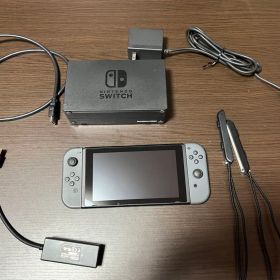 Nintendo Switch 本体 グレー マイクロSDカード付き