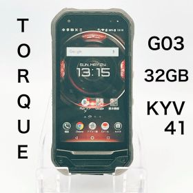 【良品】TORQUE G03 KYV41 32GB SIMフリー 本体