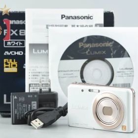 【中古】Panasonic パナソニック LUMIX DMC-FX80 ホワイト コンパクトデジタルカメラ 元箱付き