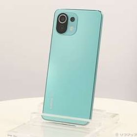 Mi 11 Lite 5G 128GB ミントグリーン M2101K9R SIMフリー ［6.55インチ有機EL／Snapdragon 780G／RAM:6GB／ナノSIM&ナノSIM］