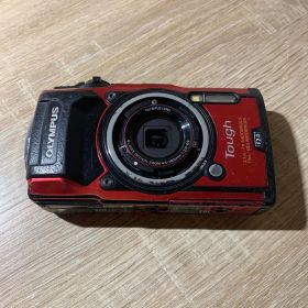 0623 OLYMPUS Tough TG-5 レッドブラック デジカメ 【コ】