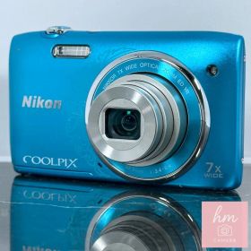 Nikon COOLPIX S3500 オリエンタルブルー 2005万画素 光学7倍ズーム 広角26mm ニッコールレンズ ベストフェイスモード コンパクトデジタルカメラ ニコン クールピクス S3500DBL