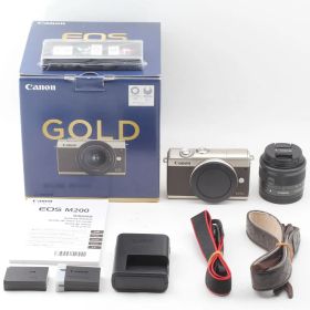 キヤノン EOS M200 リミテッドゴールドキット