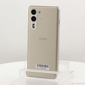 (中古)FCNT arrows We2 Plus 256GB シャンパンシルバー M06 楽天 SIMフリー(262-ud)