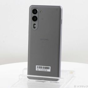 (中古)FCNT arrows We2 Plus M06 256GB スレートグレイ ASMC06003 SIMフリー(295-ud)