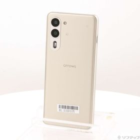 (中古)FCNT arrows We2 Plus M06 256GB シャンパンシルバー ASMC06001 SIMフリー(262-ud)