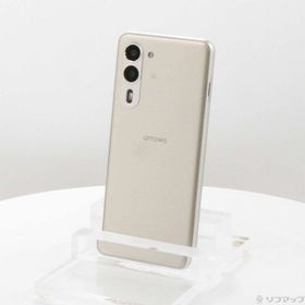 (中古)FCNT arrows We2 Plus M06 256GB シャンパンシルバー ASMC06001 SIMフリー(377-ud)