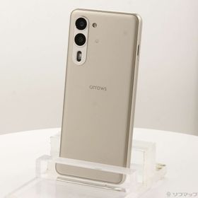 (中古)FCNT arrows We2 Plus M06 256GB シャンパンシルバー ASMC06004 SIMフリー(297-ud)