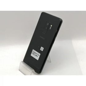 【中古】SAMSUNG au 【SIMロック解除済み】 Galaxy S9+ SCV39 ミッドナイト ブラック【津田沼】保証期間1ヶ月【ランクC】