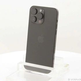 【中古】Apple(アップル) iPhone14 Pro Max 256GB スペースブラック MQ9A3J／A SIMフリー 【276-ud】