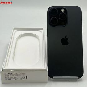iPhone16 Pro 128GB ブラックチタニウム MYMV3J/A SoftBank版SIM