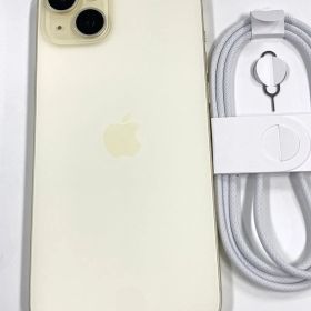 おまけ付き！ 外装新品同様 バッテリー90%SIMフリー iPhone15 Plus 512GB イエロー