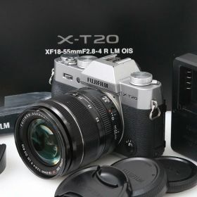 【中古】【並品】富士フイルム FUJIFILM X-T20 レンズキット [シルバー] CA01-M6635-3X4 富士フイルム FUJIFILM Xマウント ミラーレス APS-C 4K対応