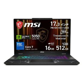 MSI エムエスアイ ゲーミングノートPC Cyborg 17 B2RW オデッセイグレイ&amp;スケルトン Cyborg-17-B2RWEKG-6669JP(2673932)