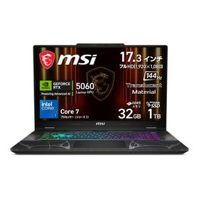 MSI MSI ゲーミングノート Cyborg 17 B2RW Cyborg-17-B2RWFKG-6659JP 大画面17インチ 144HzでフルHDゲーミングを楽しみたいゲー