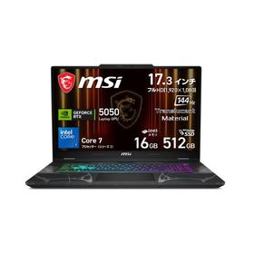 ゲーミングノート Cyborg-17-B2RWEKG-6669JP [17.3型 /Core 7 240H /RTX5050 /RAM:16GB /SSD:512GB /Windows 11 Home /オデッセイグレイ&amp;スケルトン]