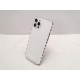 【中古】Apple docomo 【SIMロック解除済み】 iPhone 12 Pro 256GB シルバー MGMA3J/A【仙台駅東口】保証期間１ヶ月【ランクC】