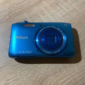 0693 Nikon COOLPIX S3600 ブルー デジカメ 【ネ】
