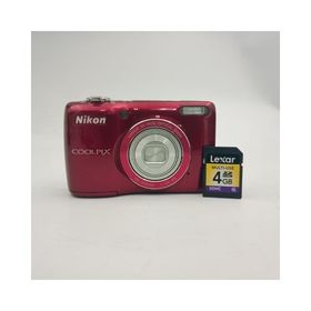 Nikon COOLPIX L26 Red コンパクトデジタルカメラ