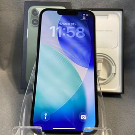 超美品 国内版 SIMフリー iPhone13 Pro 512GB アルパイングリーン色