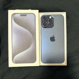 Apple iPhone 15Pro maxブルーチタニウム 256GB