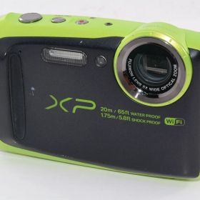 【中古】【外観並級】FUJIFILM デジタルカメラ XP120 ライム 防水 FX-XP120LM