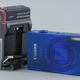 【中古】Canon キヤノン IXY 3 ブルー コンパクトデジタルカメラ