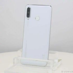 【中古】HUAWEI(ファーウェイ) HUAWEI P30 lite 64GB パールホワイト MAR-LX2J SIMフリー 【349-ud】