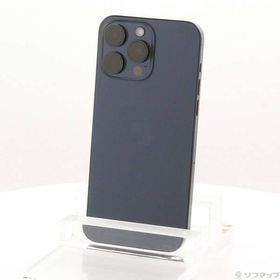 〔中古〕Apple(アップル) iPhone15 Pro Max 512GB ブルーチタニウム MU6X3J／A SIMフリー〔276-ud〕