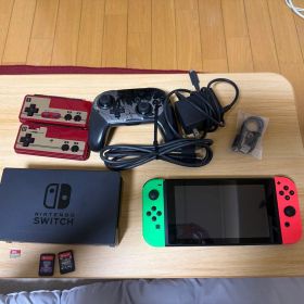 Switch 本体 フルセット プロコン ソフト2本 512GB SD付