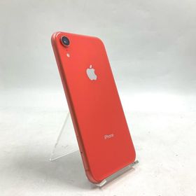 【全額返金保証】【最速発送】 iPhone XR 64GB コーラル Softbank 白ロム 美品 動作確認済 80%