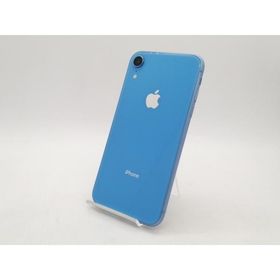 【中古】Apple au 【SIMロック解除済み】 iPhone XR 64GB ブルー MT0E2J/A【札幌南2条】保証期間１週間【ランクC】