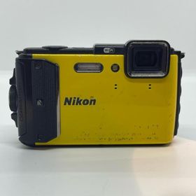 【全額返金保証】【最速発送】Nikon コンパクトデジタルカメラ COOLPIX AW130 イエロー 動作確認済