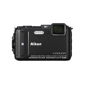Nikon デジタルカメラ COOLPIX AW130 ブラック BK(中古品)