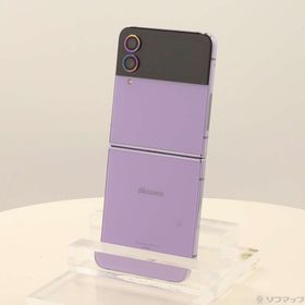 (中古)SAMSUNG Galaxy Z Flip4 128GB ボラパープル SC-54C docomo SIMフリー(368-ud)