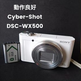 動作良好 実写美 Sony Cyber-Shot DSC-WX500 ホワイト