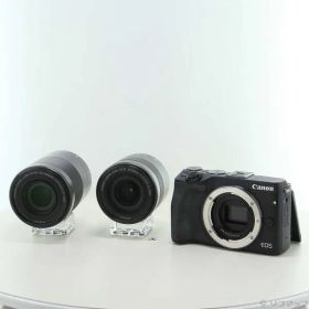 ソフマップ 〔中古品〕 EOS M3 ダブルズームキット (2420万画素／SDXC／ブラック)【262】